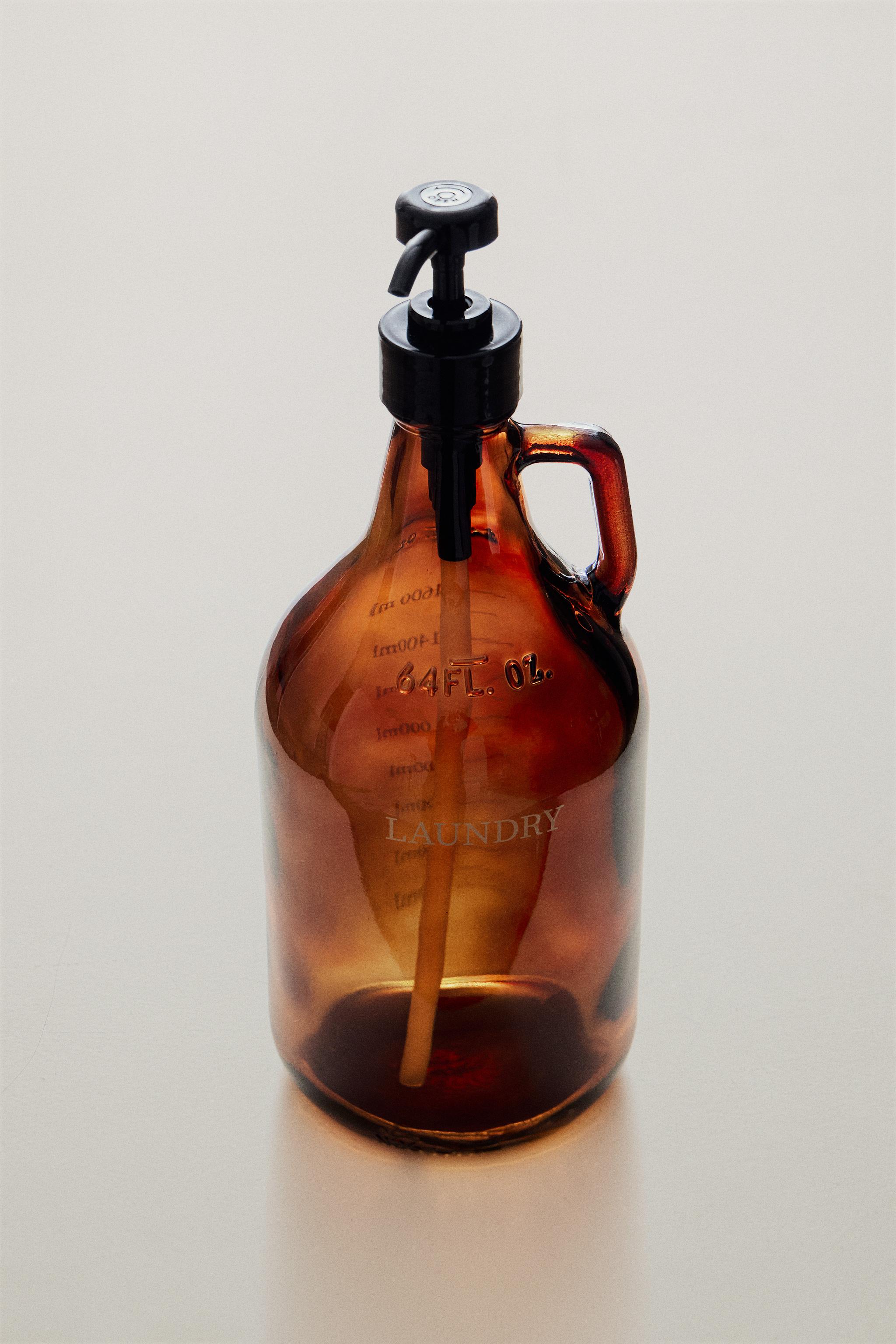 BOUTEILLE PRODUIT VAISSELLE EN VERRE